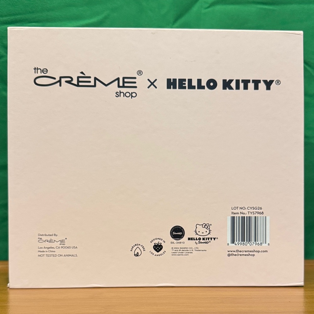 Hello Kitty x The Crème Shop Collaboration Lovely Luxury Set/Coco Rose Scent - Picture 2 of 3